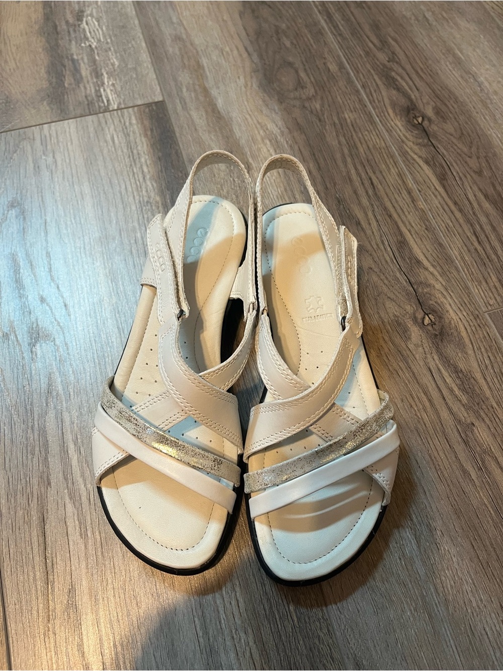 ECCO Felicia Sandals in White